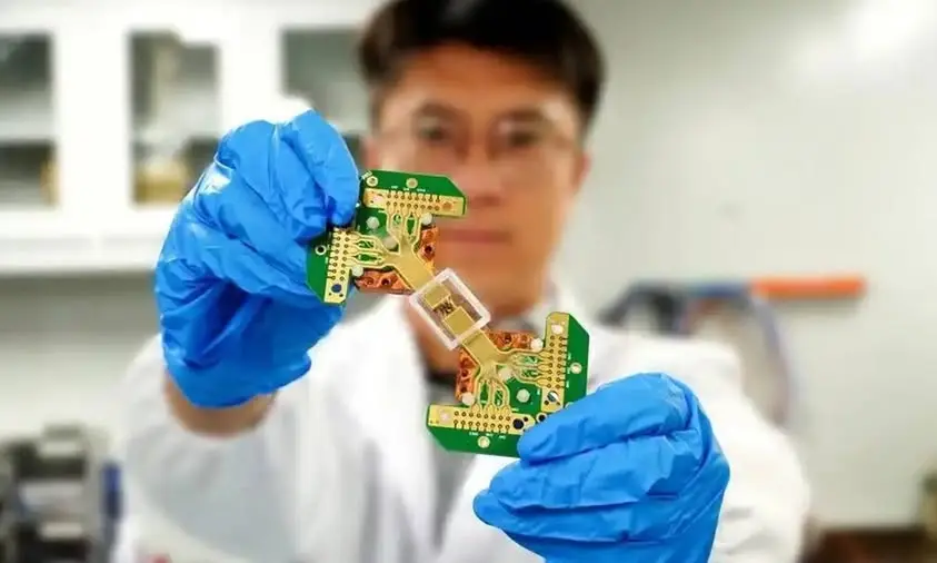 Quantum Communication Chip Network